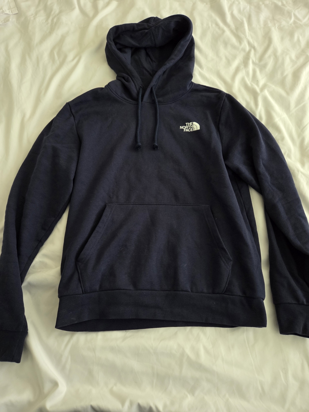 The North Face Men's Navy Pullover Hoodie Size Small